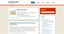 Desktop Screenshot of letuyau.net